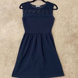Soprano black lace dress size XS